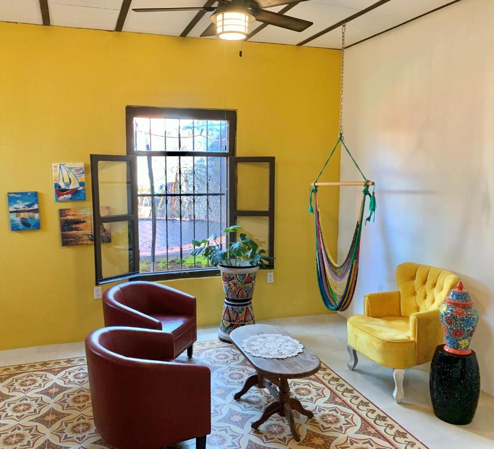 La Casa Rosal, Pool Villa Campeche Exteriör bild
