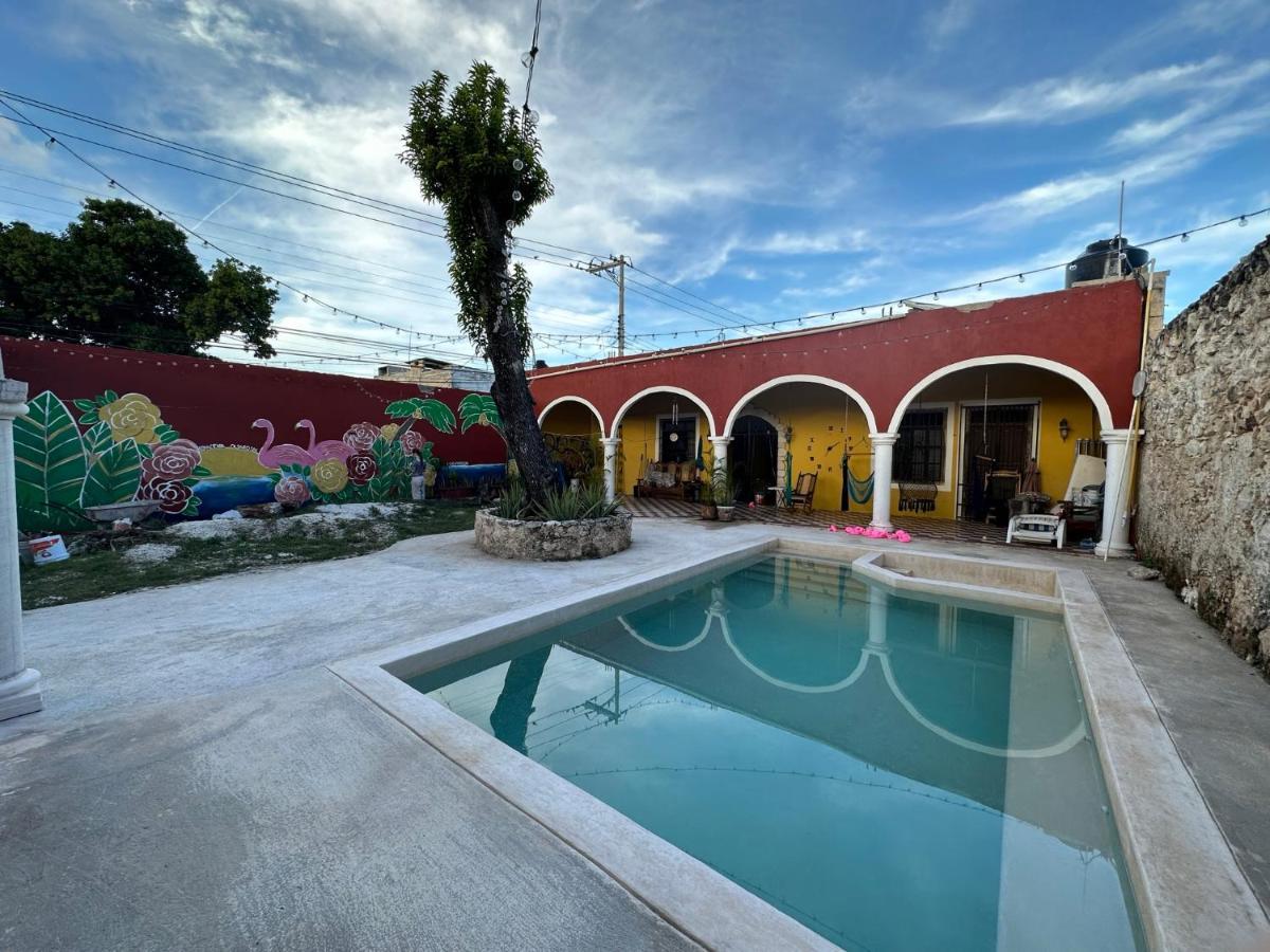 La Casa Rosal, Pool Villa Campeche Exteriör bild
